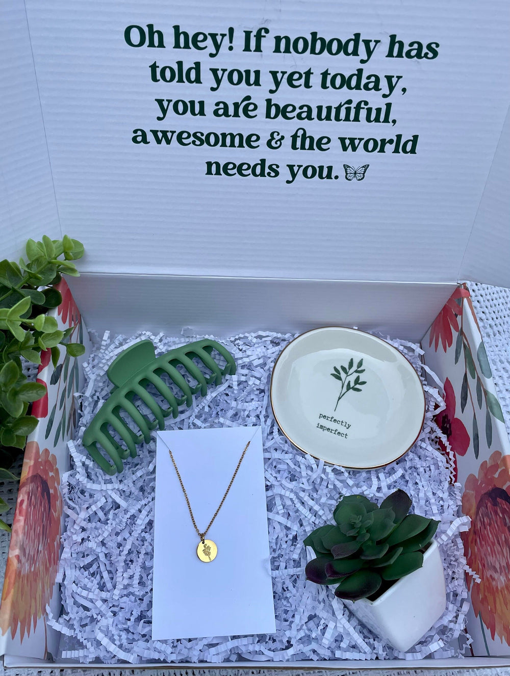 Perfectly Imperfect Trinket Tray Gift Box Mini