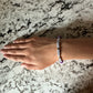 You Are Needed Purple Pony Bead Bracelet
