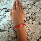 RED Swiftie inspired Pony Bead Bracelet