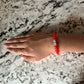 RED Swiftie inspired Pony Bead Bracelet
