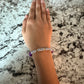 You Are Needed Purple Pony Bead Bracelet