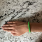 Shades of Green Clay Bead Bracelet