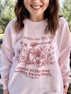 Kind Words Are Sweet Like Honey to the Soul Crewneck Sweatshirt