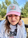 Created for a Purpose Pink & White Trucker Hat