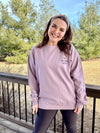 You Belong Here Purple Crewneck Sweatshirt